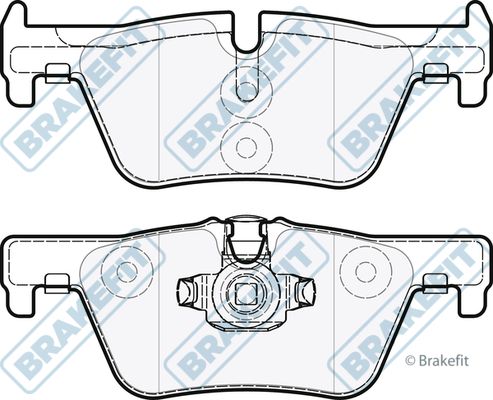 APEC BRAKING Piduriklotsi komplekt,ketaspidur PD3286